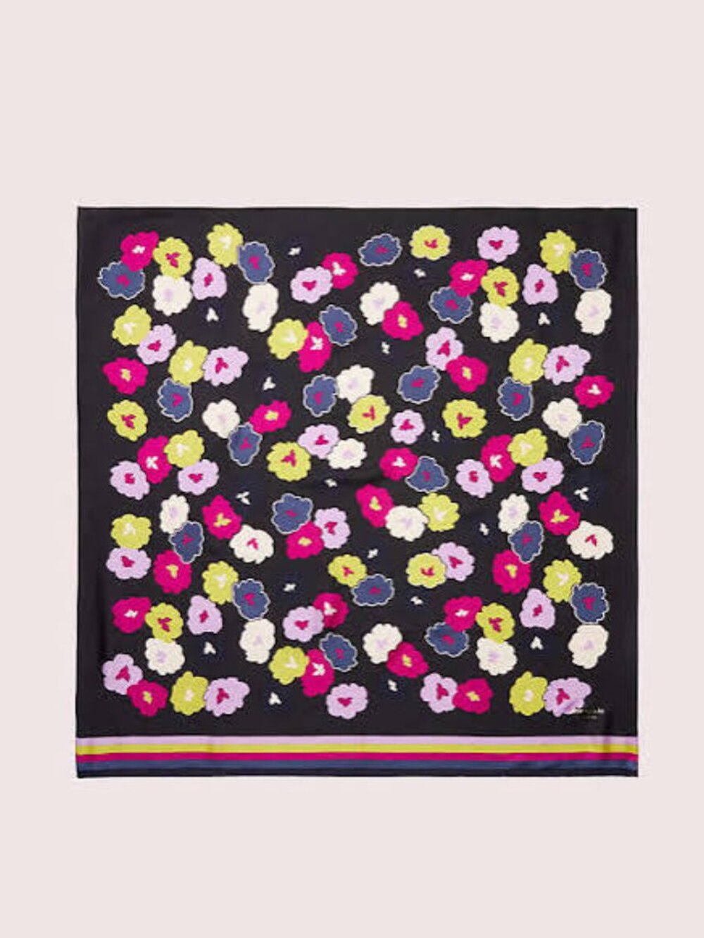Kate Spade Floral "Winter Garden" Scarf